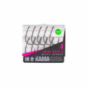 Korda Kamakura Wide Gape and Wide Gape  X Hooks (10pcs)