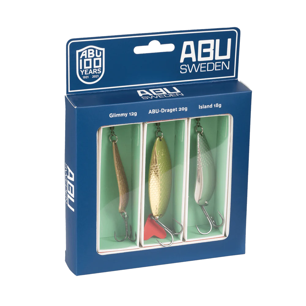 Abu Garcia RETRO Spoons pack 100 year anniversary Baracuda Fishing Tackle