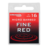 Fine Red Hooks - Micro Barbed