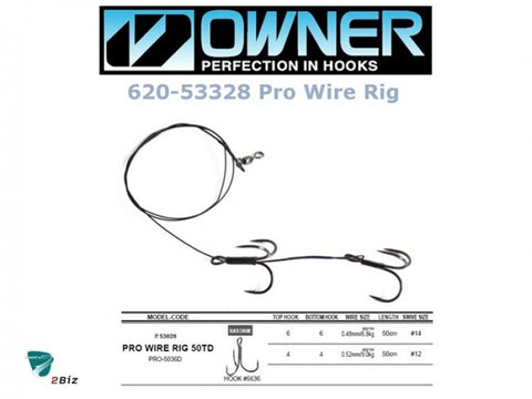 Owner Pro Wire-Rig (dead bait traces)