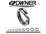 OWNER Hyper Wire Split Rings – Stainless steel