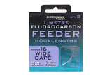 DRENNAN FLUOROCARBON FEEDER WIDE GAPE HOOKS TO NYLON