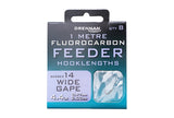 DRENNAN FLUOROCARBON FEEDER WIDE GAPE HOOKS TO NYLON