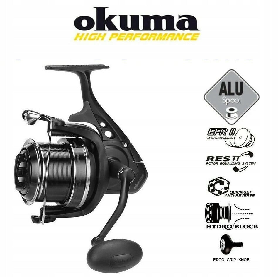 OKUMA Big Bomber Spod Spinning Reel – Baracuda Fishing Tackle