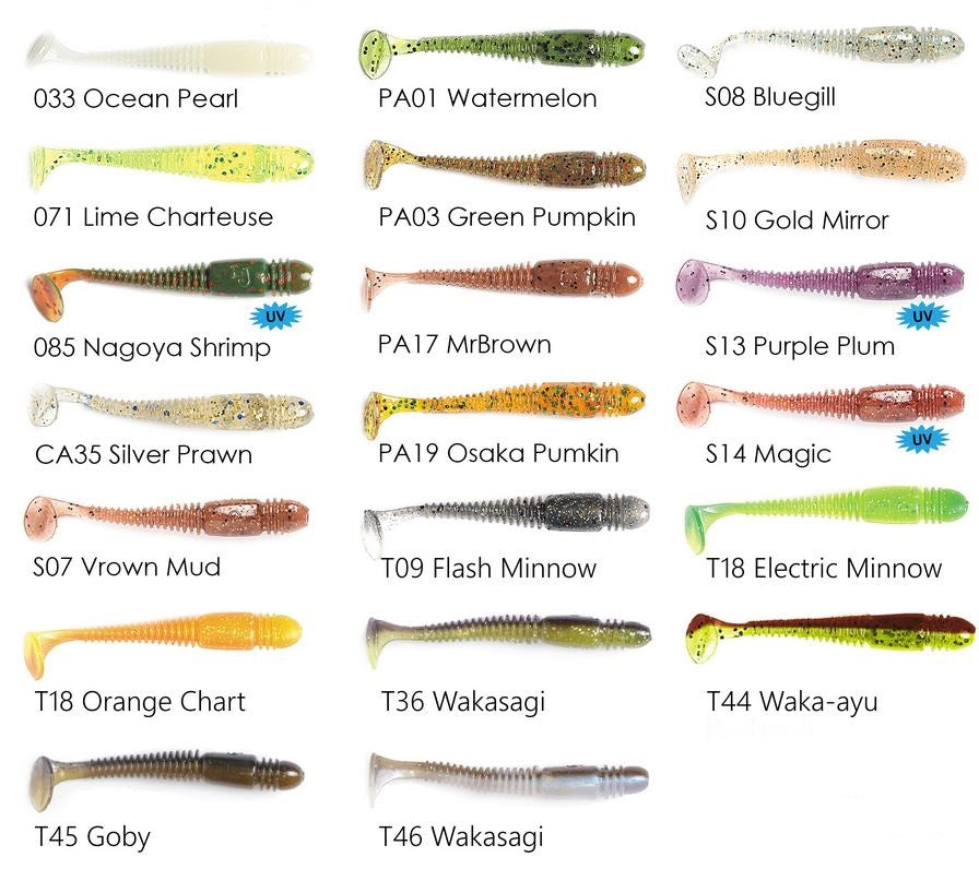 Lucky John Tioga Soft Bait 2.4/6.3cm – Baracuda Fishing Tackle