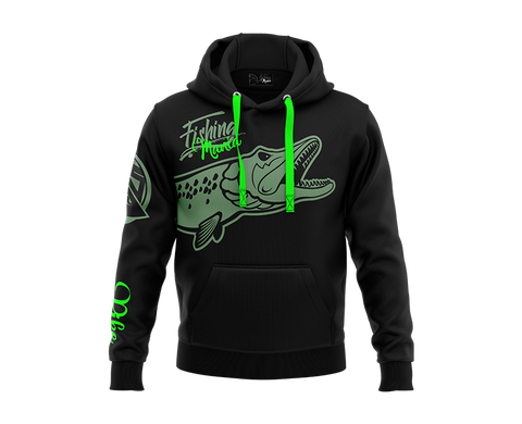 Hotspot Design Hoodie Fishing Mania Pike