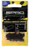 SPRO Matte Black W-Brass Crimp