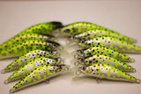 Pan Handmade Balsa Trout Lures