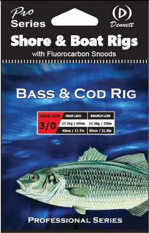 Dennett Saltwater Pro Bass & Cod Rig