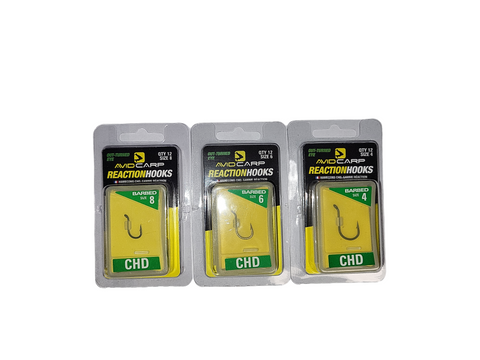 Avid Carp Reaction Carp hooks