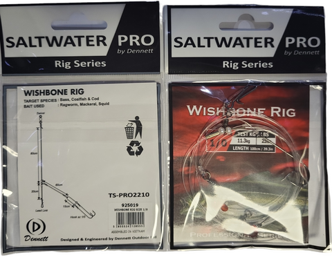 Saltwater Pro Wishbone Rig