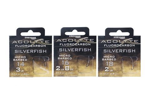 Drennan Acolyte Silverfish Micro Barbed Hooks