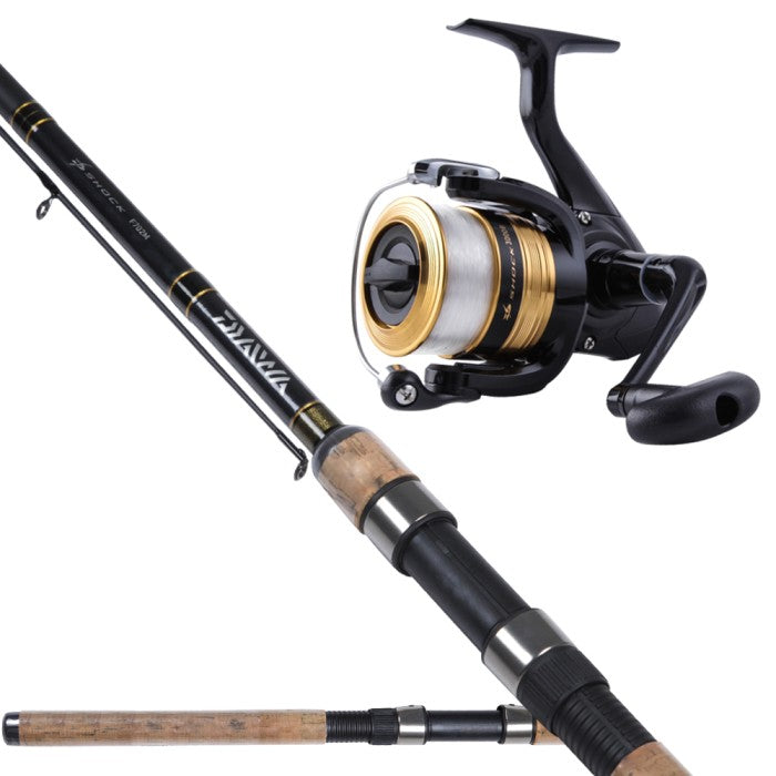 daiwa d-shock 4bi spinning rod and reel combo Daiwa D-Shock Rod&Reel combos – Baracuda Fishing Tackle