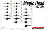 Decoy VJ-76 Magic Head Jig Heads