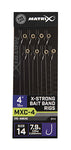 Matrix MXC-4 X-Strong Bait Bands Rigs