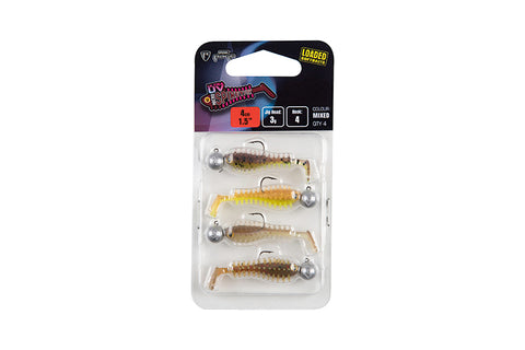 Fox Rage Ultra UV Micro Spikey Mixed Colour Loaded Lure Pack
