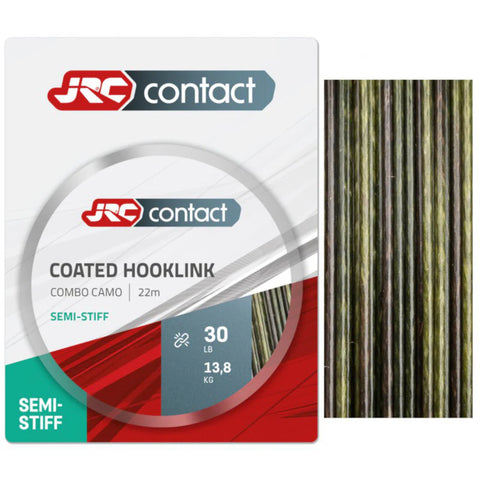 JRC Contact Coated Hooklink Semi Stiff