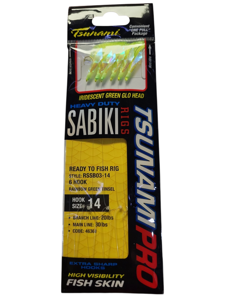 Tsunami Pro Sabiki Rigs – Baracuda Fishing Tackle