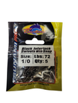Tsunami Black Interlock Snap Swivels