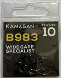 Kamasan B983 Wide Gape Hooks