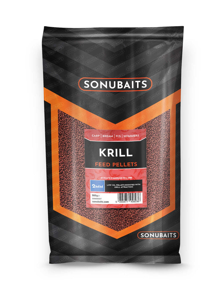 Sonubaits Krill Feed Pellets 2mm – Baracuda Fishing Tackle