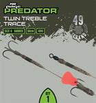 Fox Rage Predator Twin Treble Traces