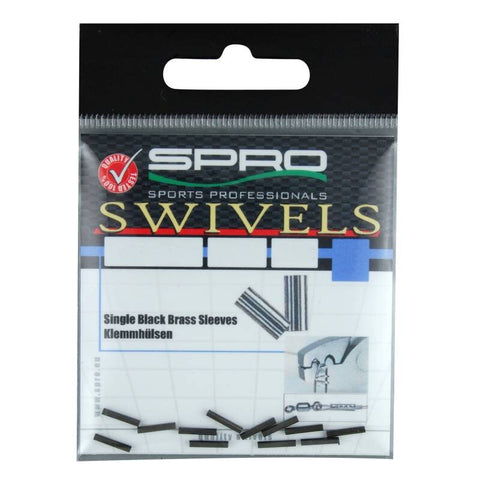 SPRO Black Brass Single Sleeve