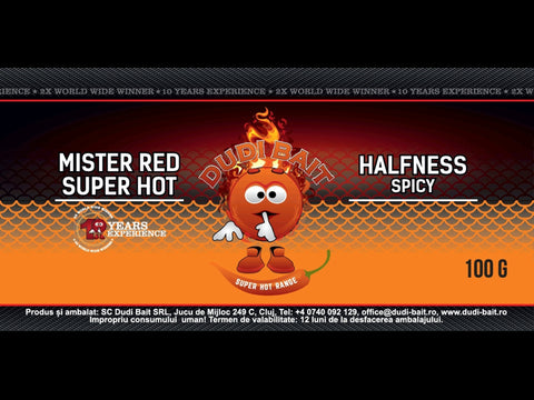 HookBait Mister Red Super Hot “Halfness” Spicy Fish
