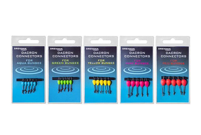Connettori Per Canna Da Pesca Browning Xitan Dacron - 4 Pezzi (2 Gialli, 2 Arancioni)