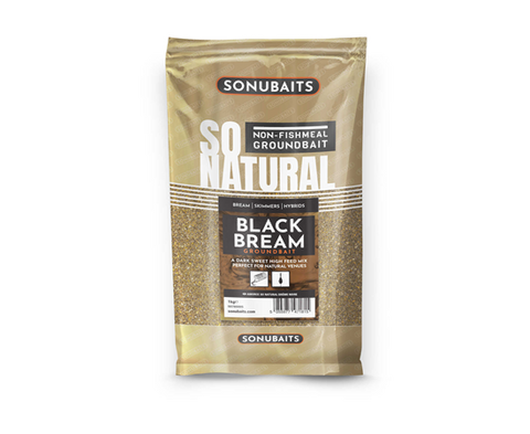 Sonubaits SO NATURAL - BLACK BREAM (1KG)